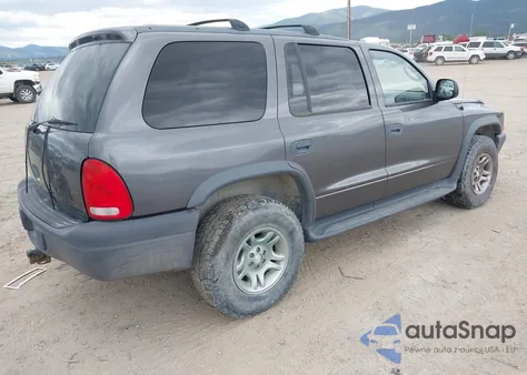 2003 Dodge Durango Sport from USA, damaged, VIN 1D4HS38N33F573493